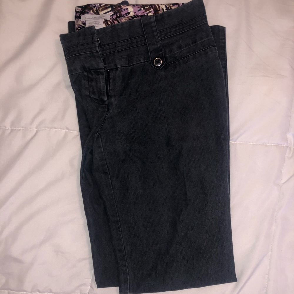 Charlotte Russe Blue Jean Trousers